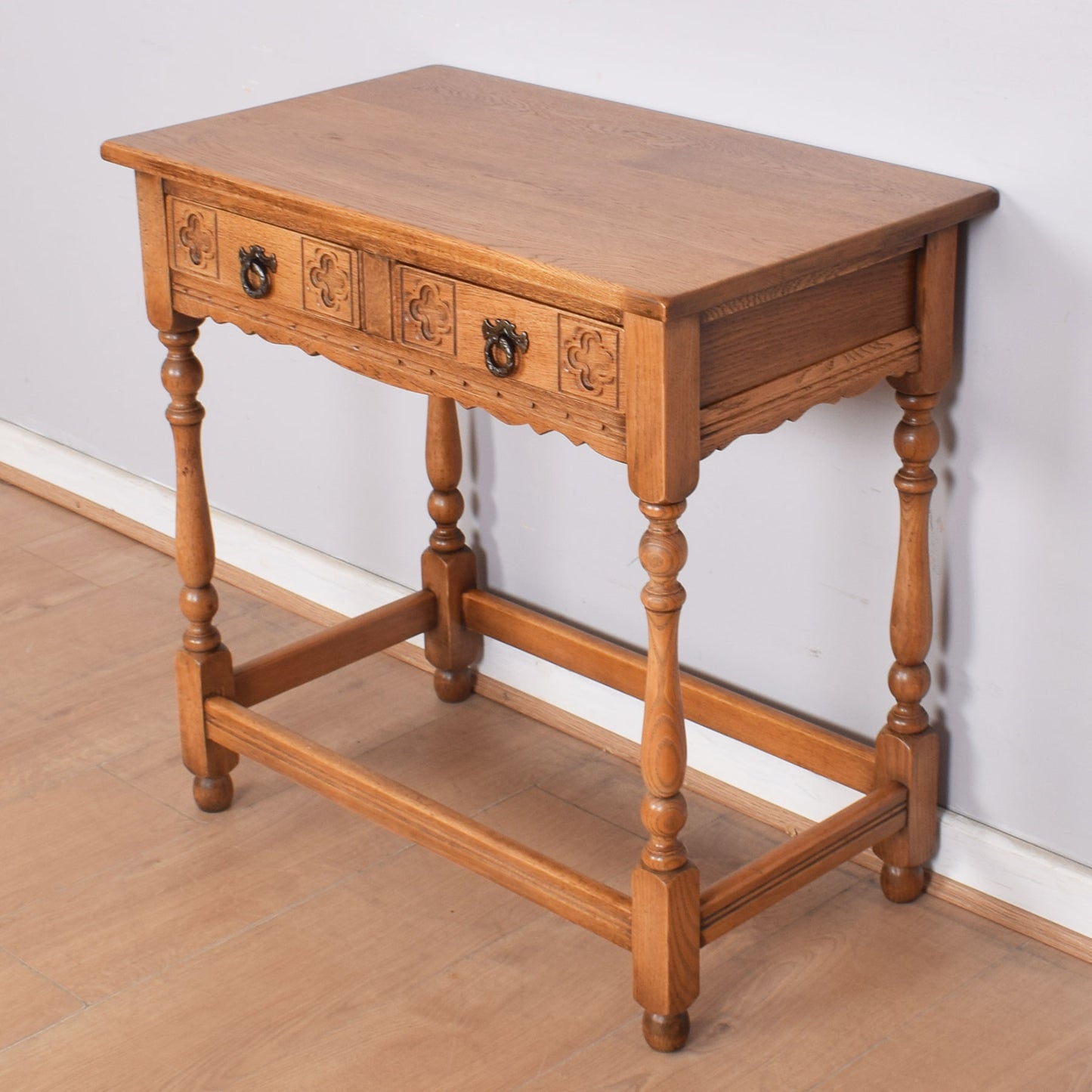 Oak Console Table