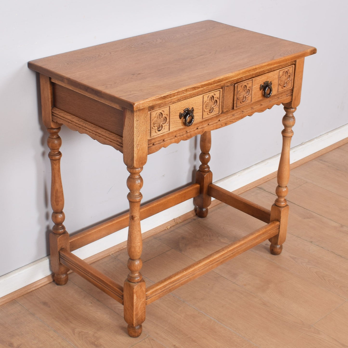 Oak Console Table