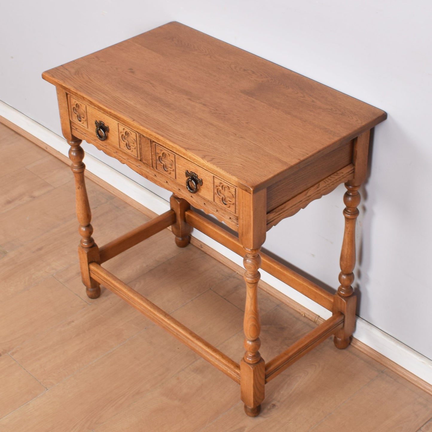 Oak Console Table