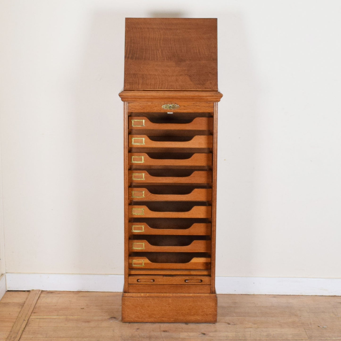 Restored Tambour Cabinet