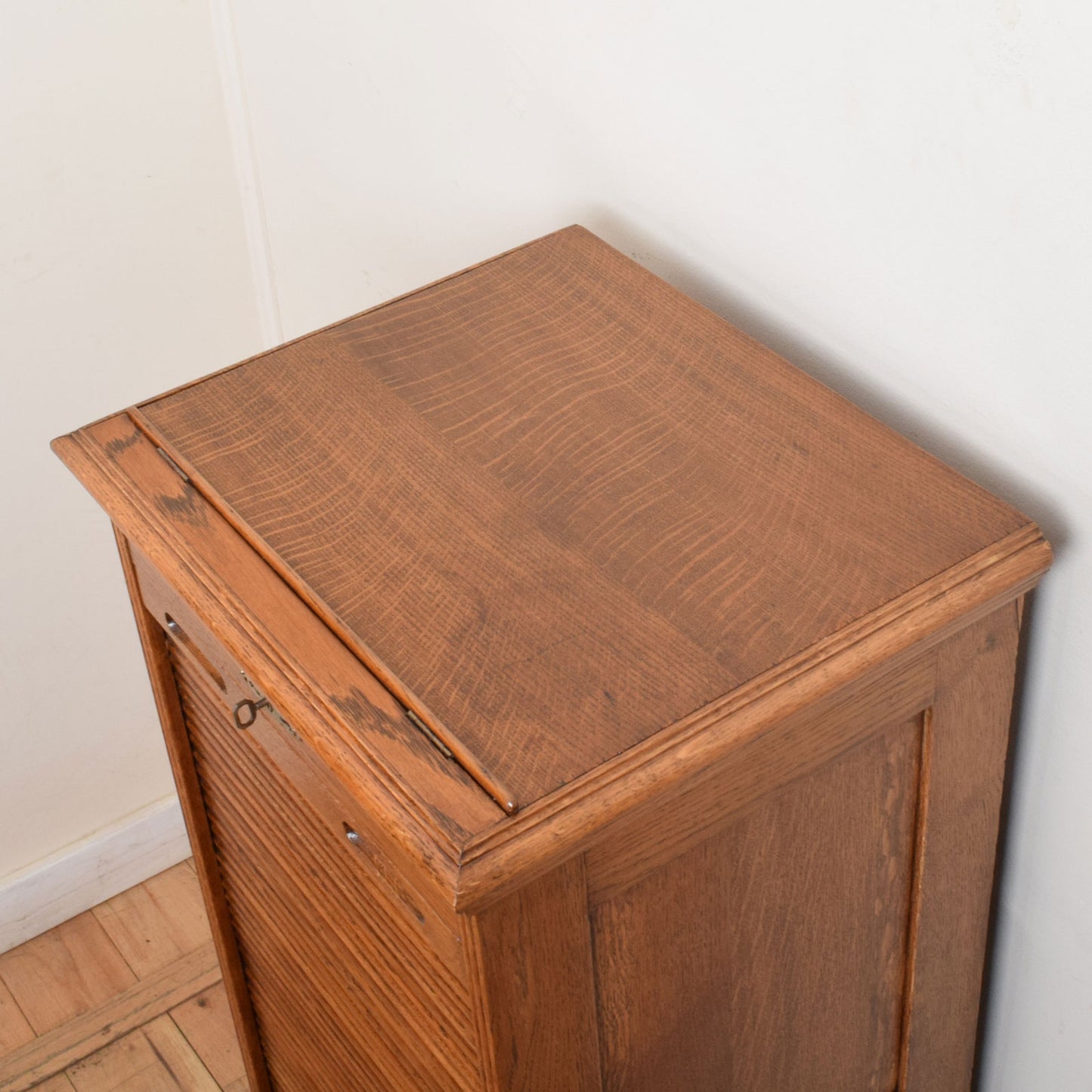 Restored Tambour Cabinet