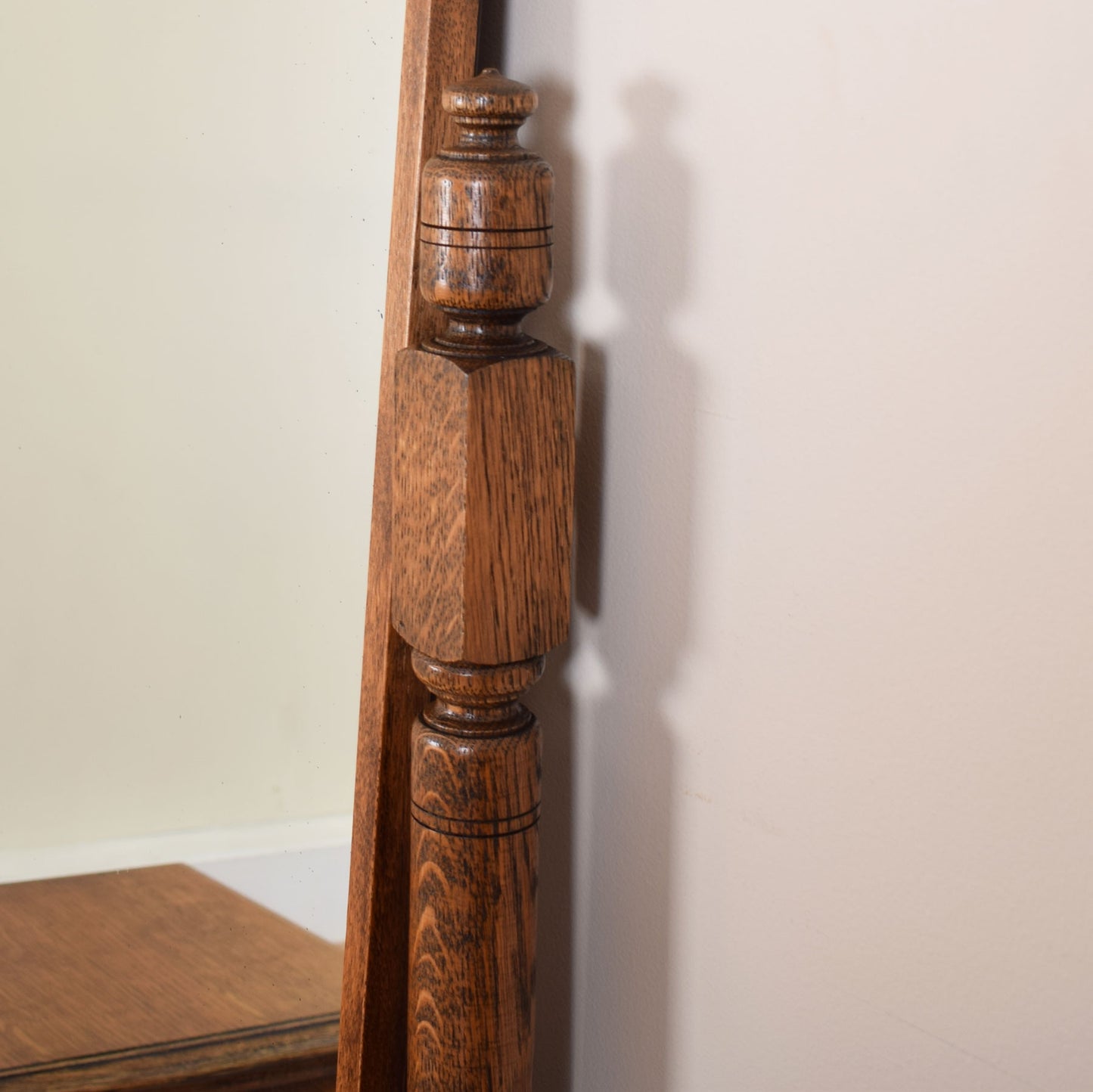Vintage Oak Dressing Table
