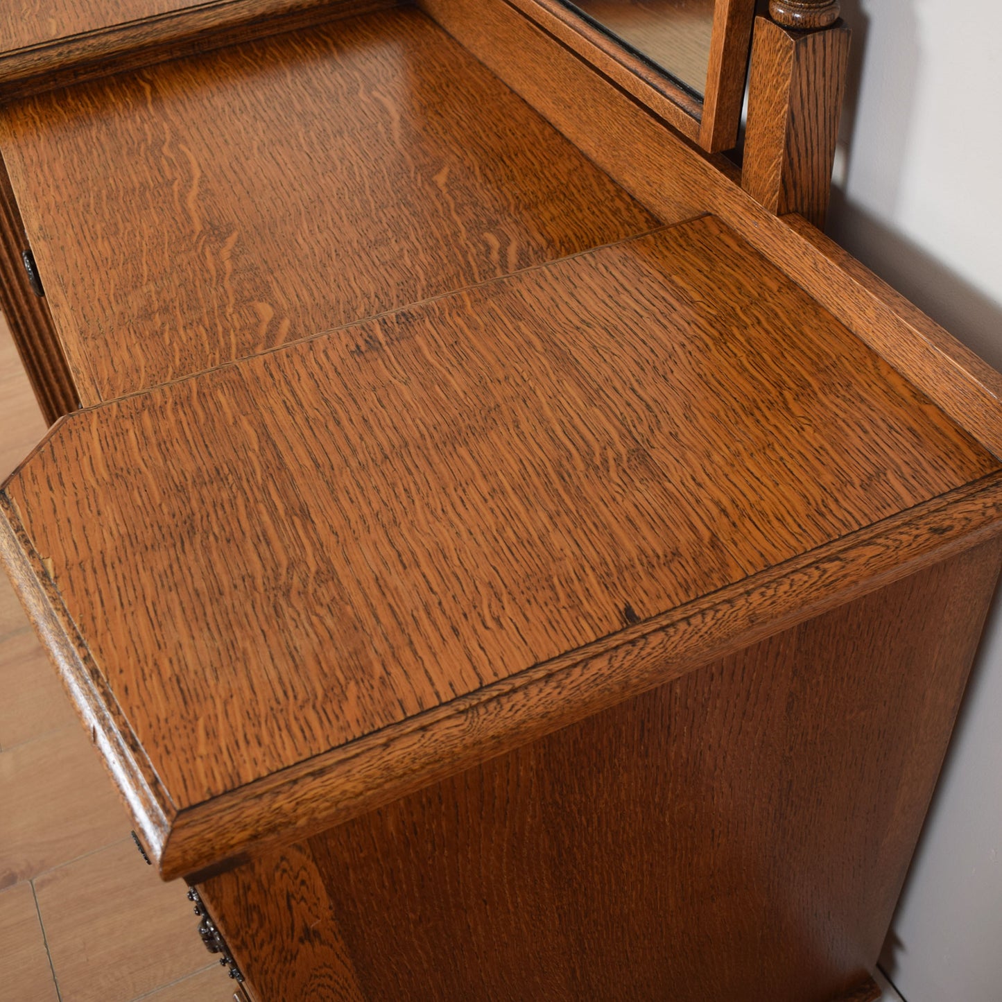 Vintage Oak Dressing Table