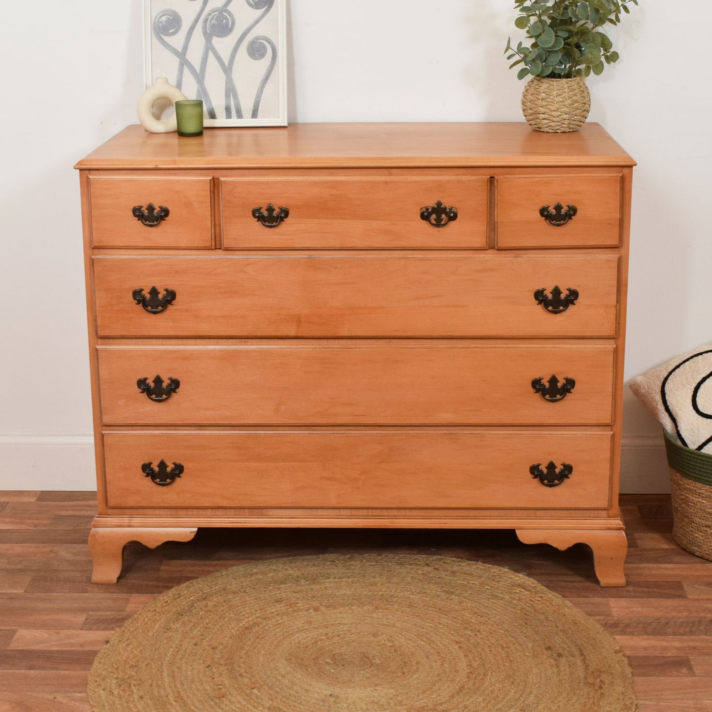 Solid Maple Chest of Drawers
