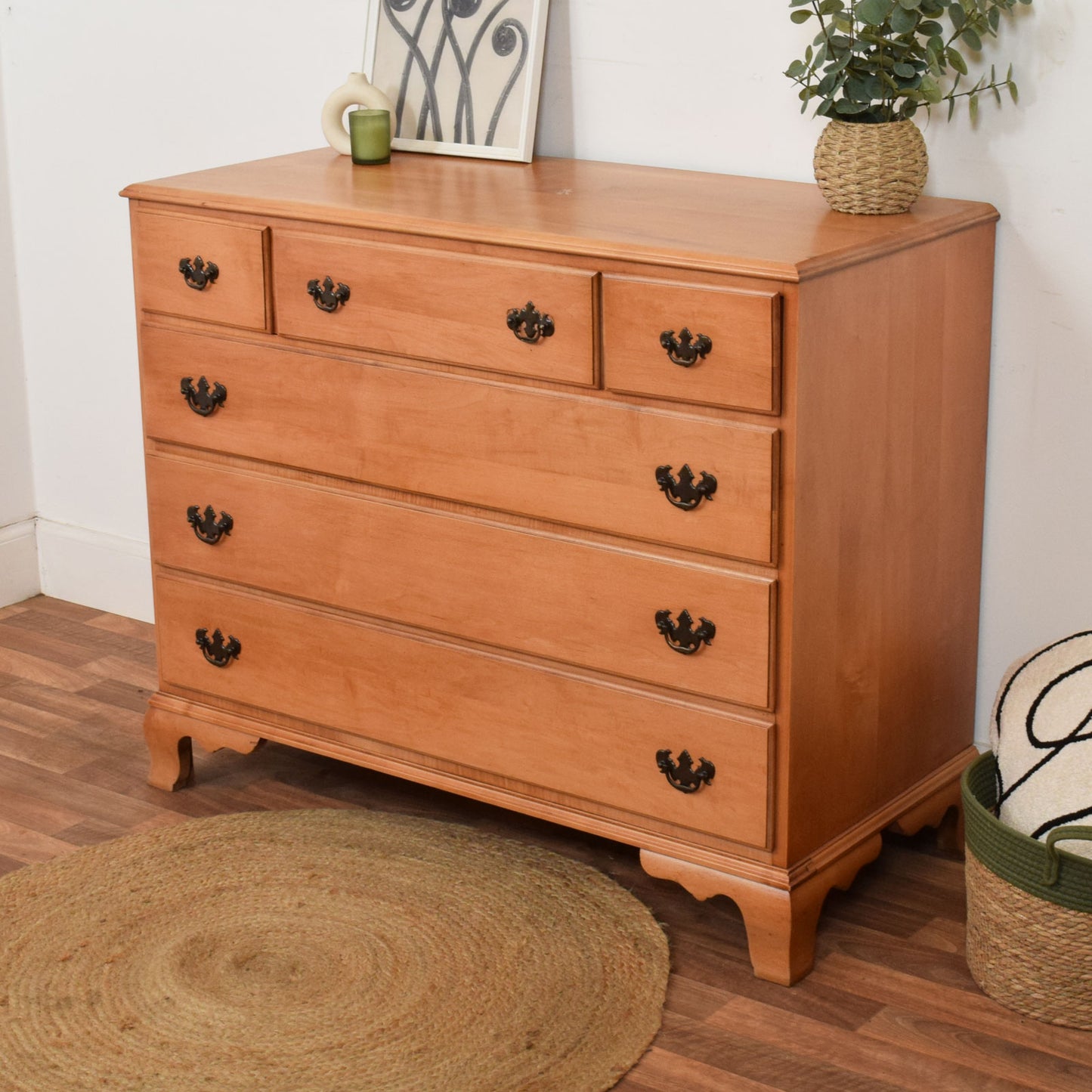 Solid Maple Chest of Drawers
