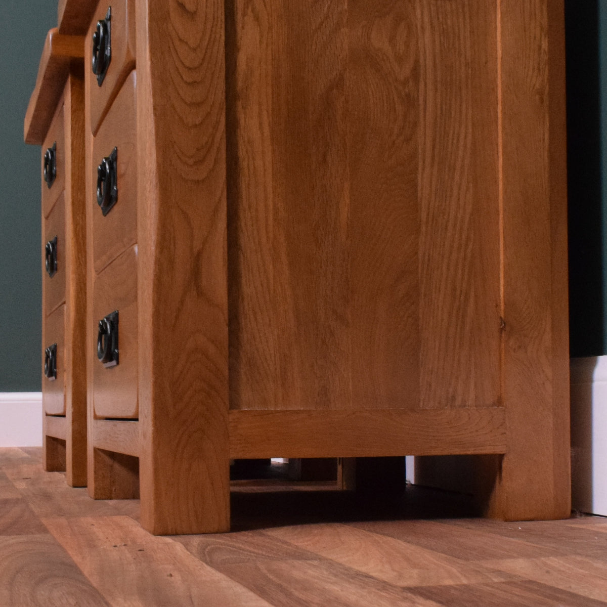 Pair of Oak Bedsides