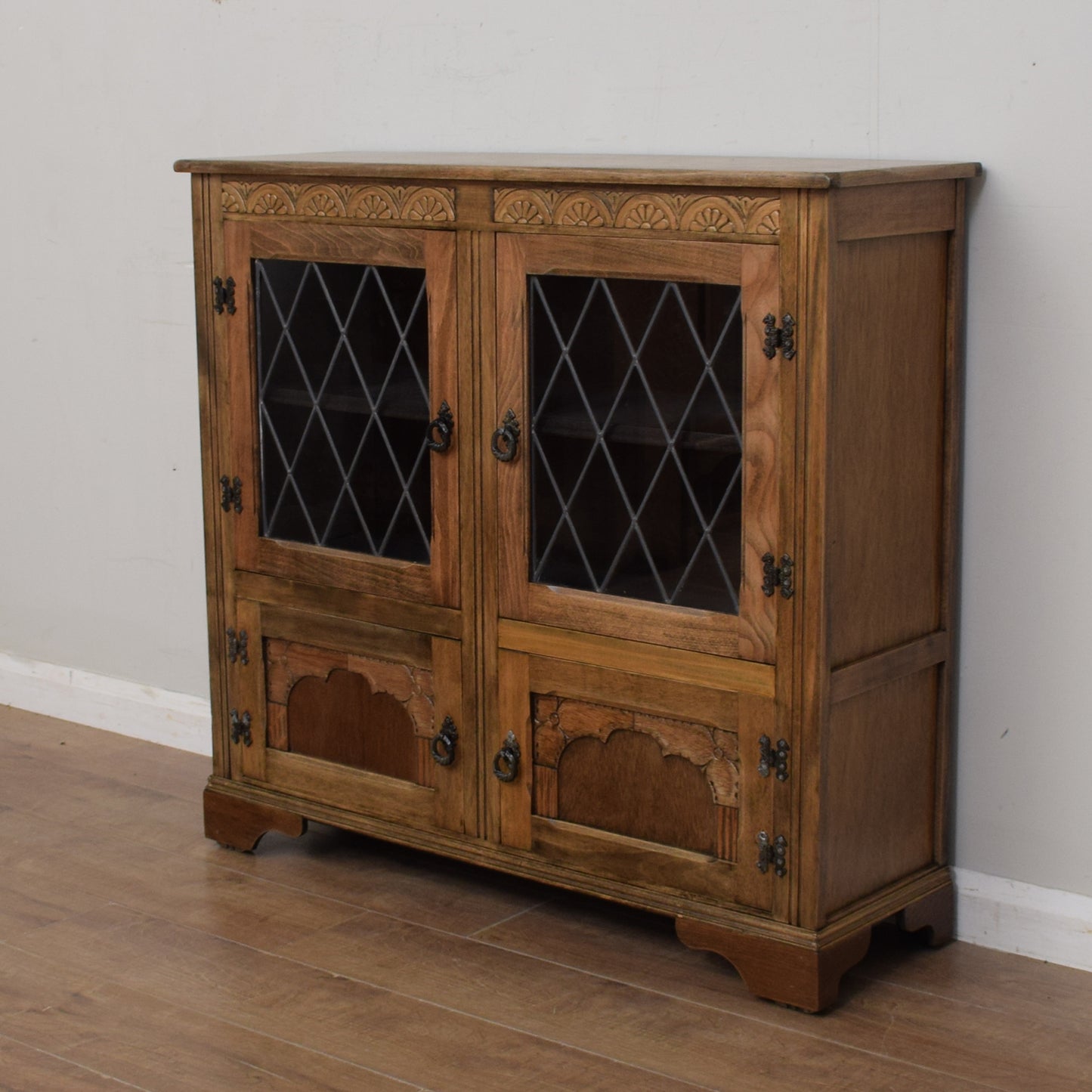 Oak Glazed Cabinet