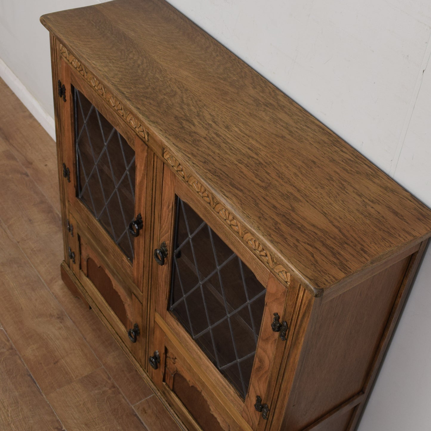 Oak Glazed Cabinet