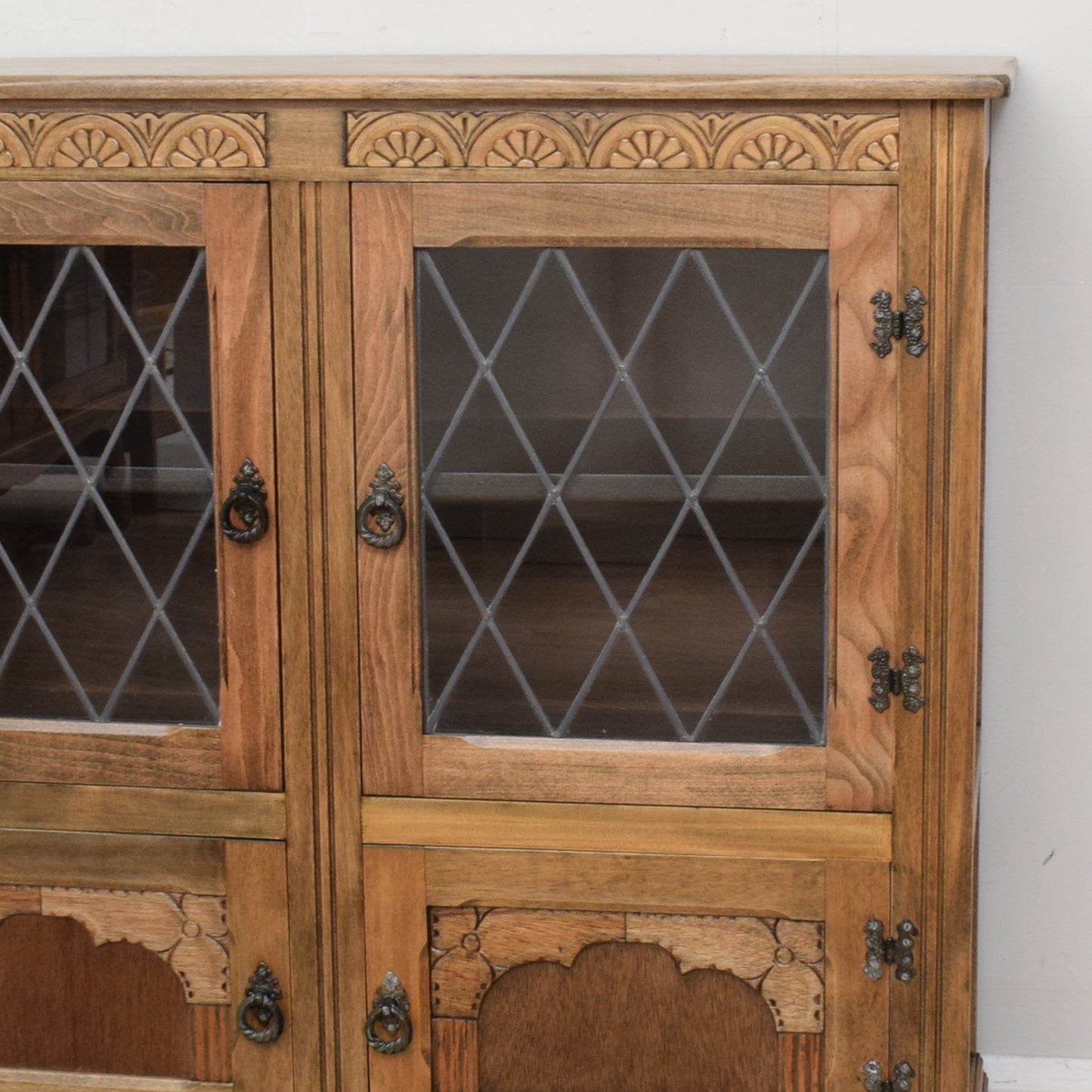 Oak Glazed Cabinet