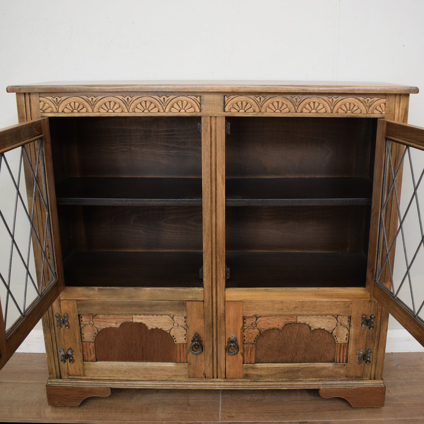 Oak Glazed Cabinet