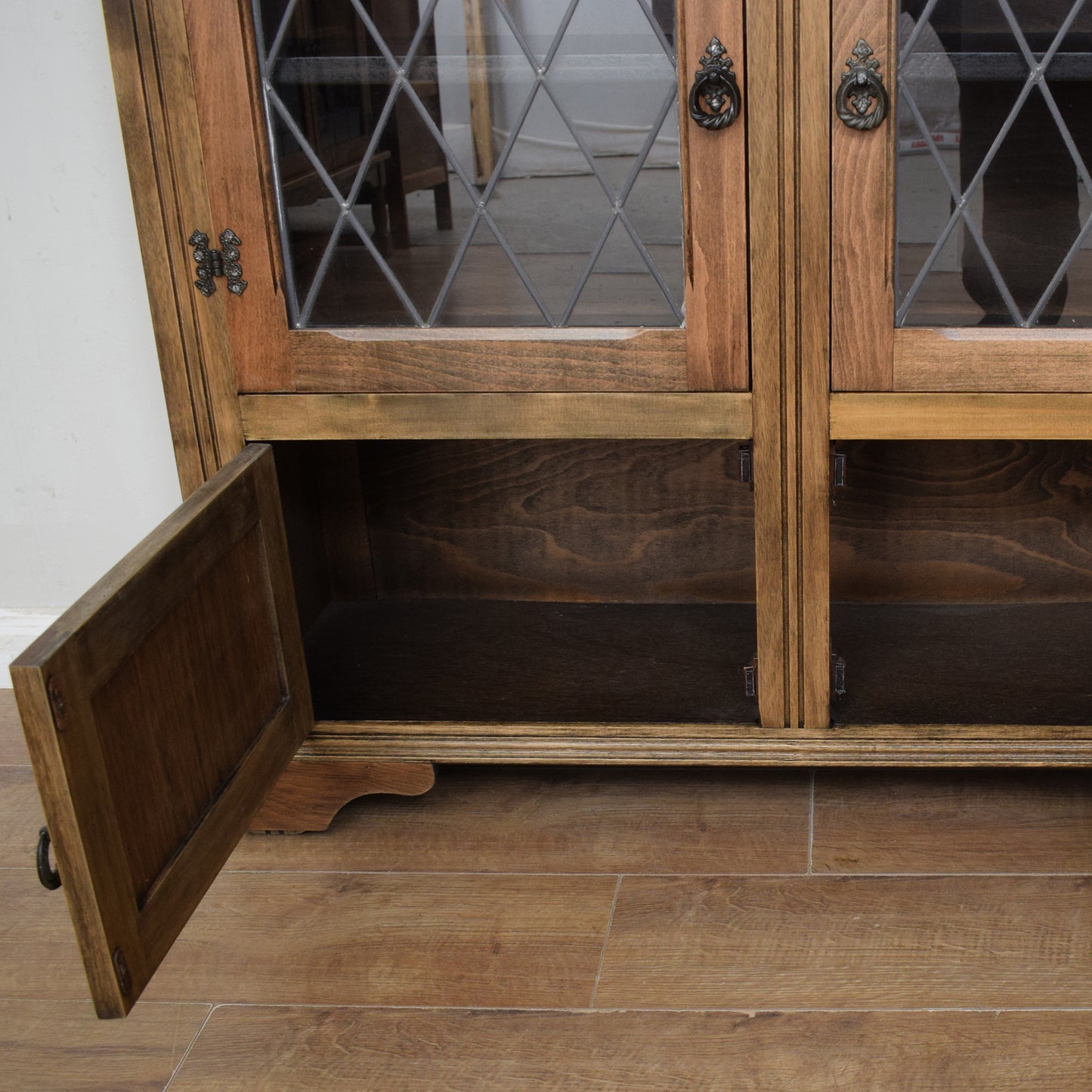 Oak Glazed Cabinet