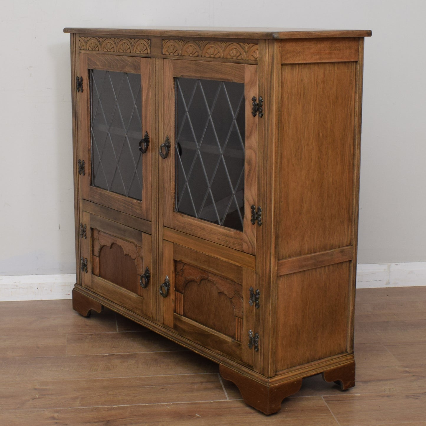 Oak Glazed Cabinet