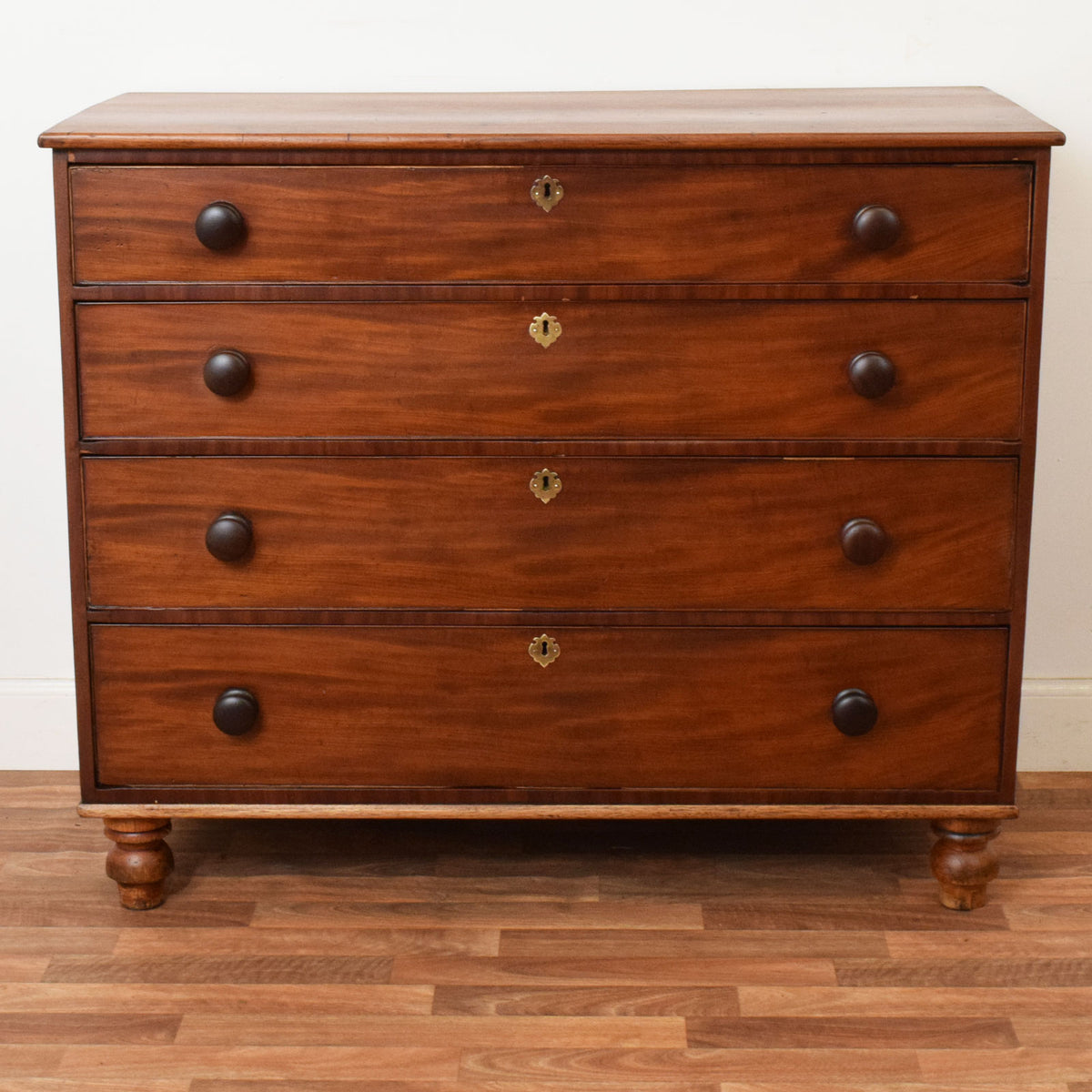 Rustic Mahogany Chest of Drawers