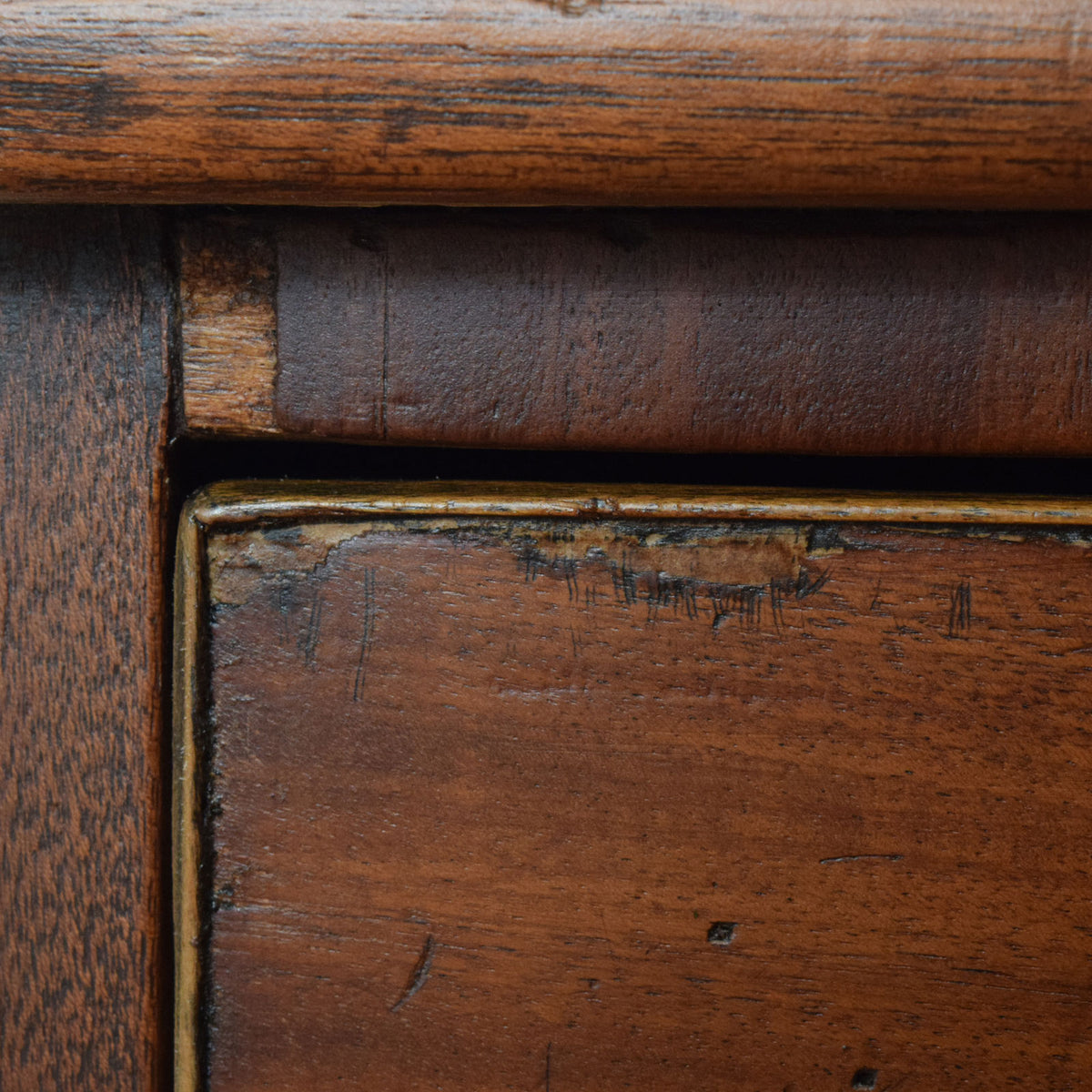 Rustic Mahogany Chest of Drawers