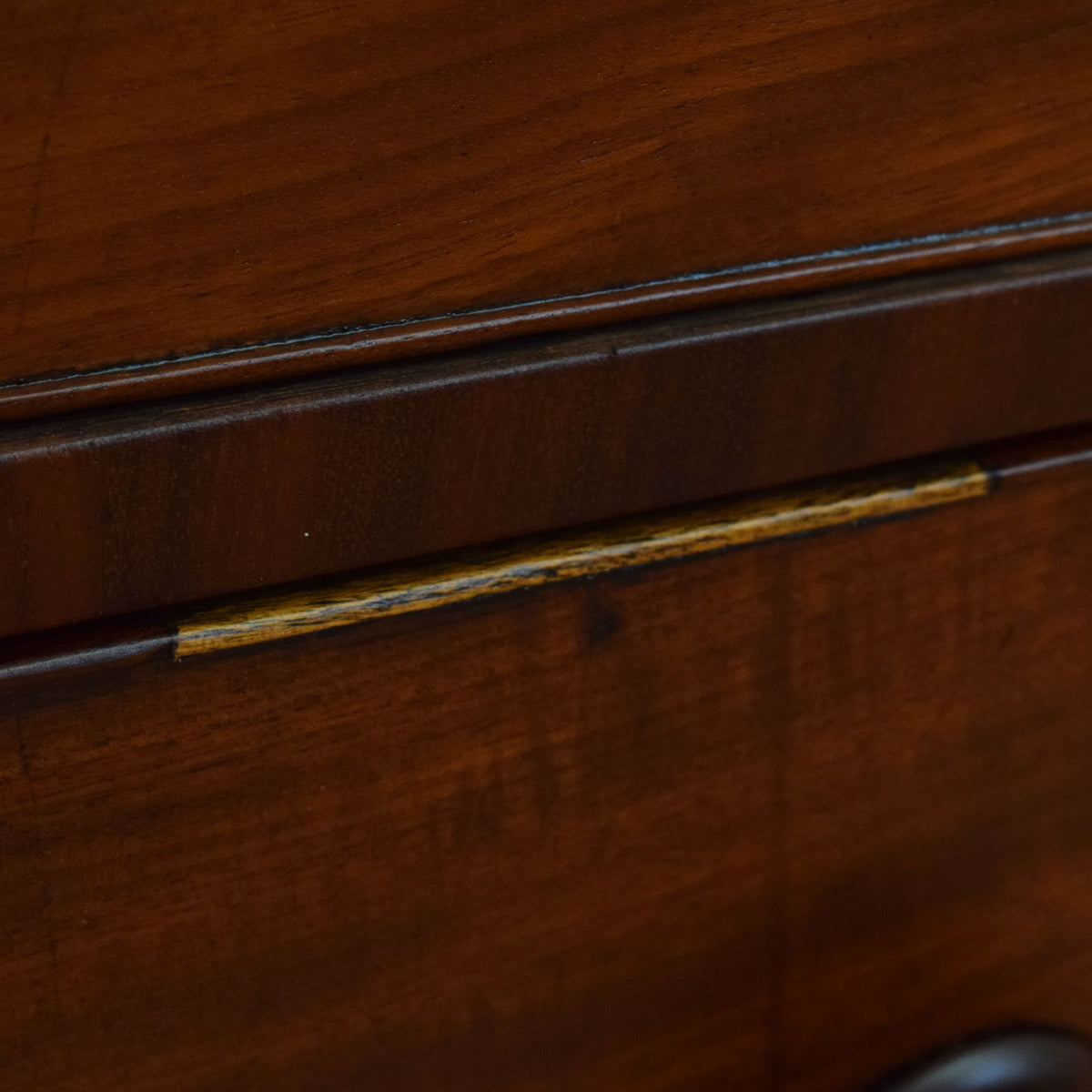 Rustic Mahogany Chest of Drawers