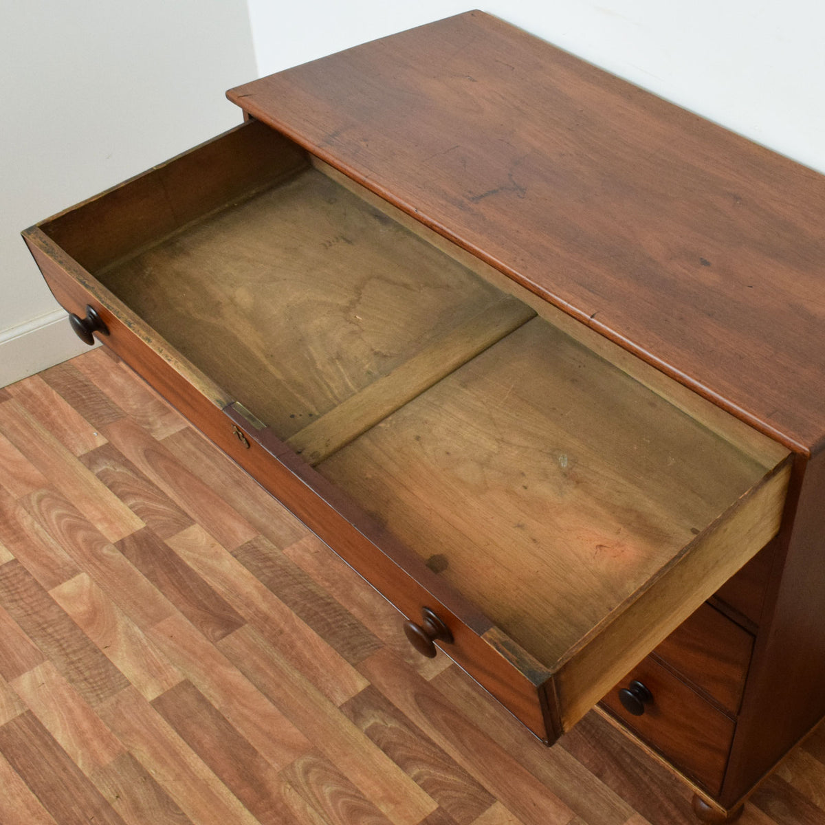 Rustic Mahogany Chest of Drawers