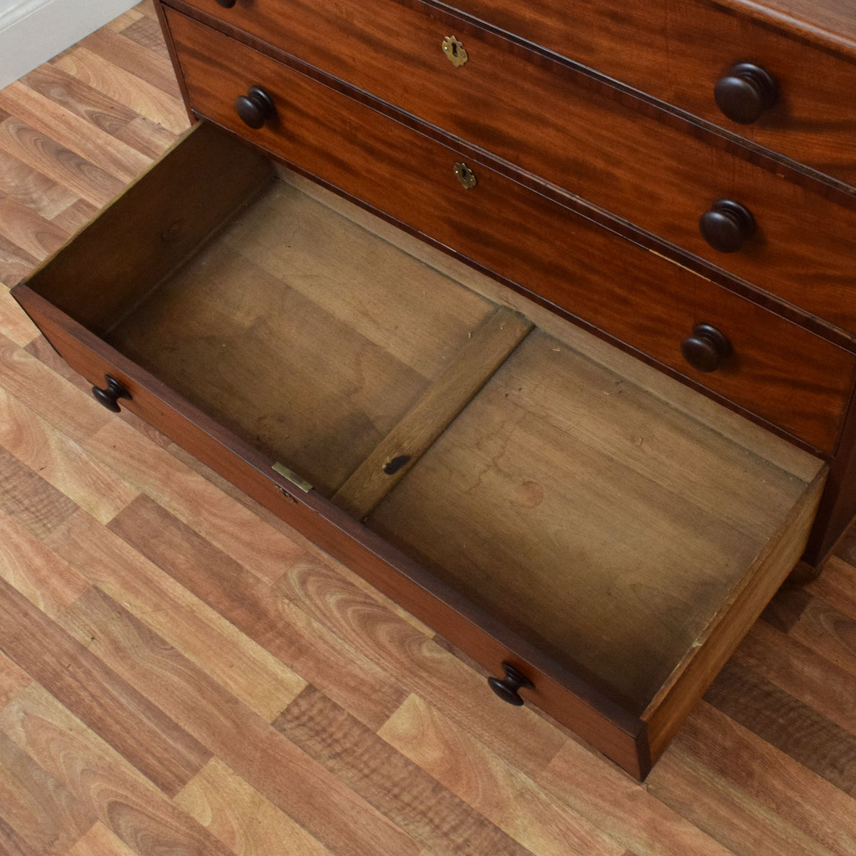 Rustic Mahogany Chest of Drawers