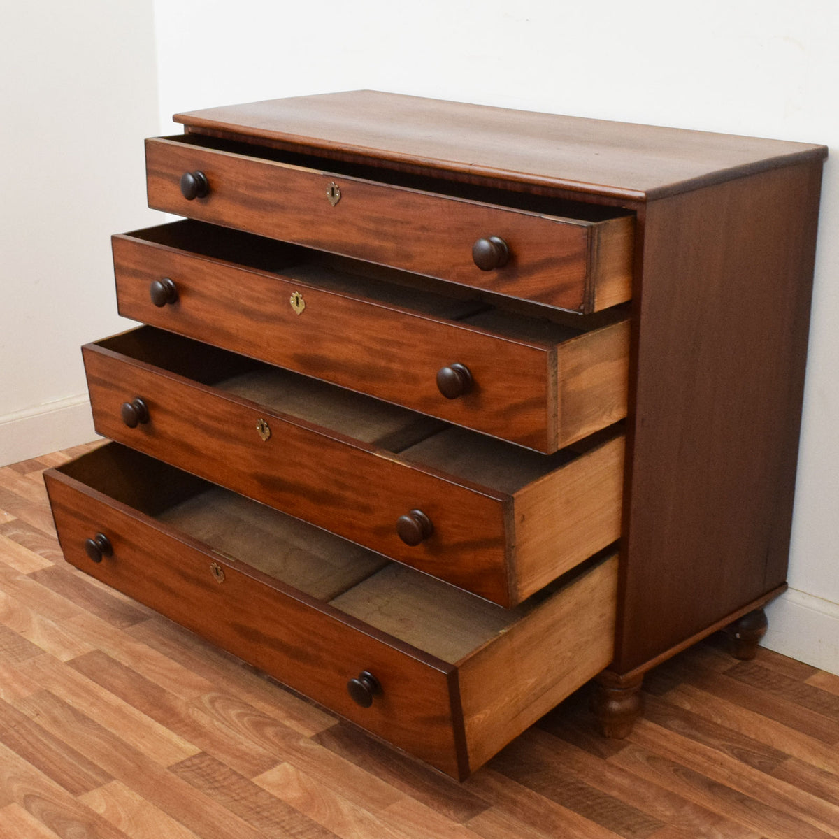 Rustic Mahogany Chest of Drawers