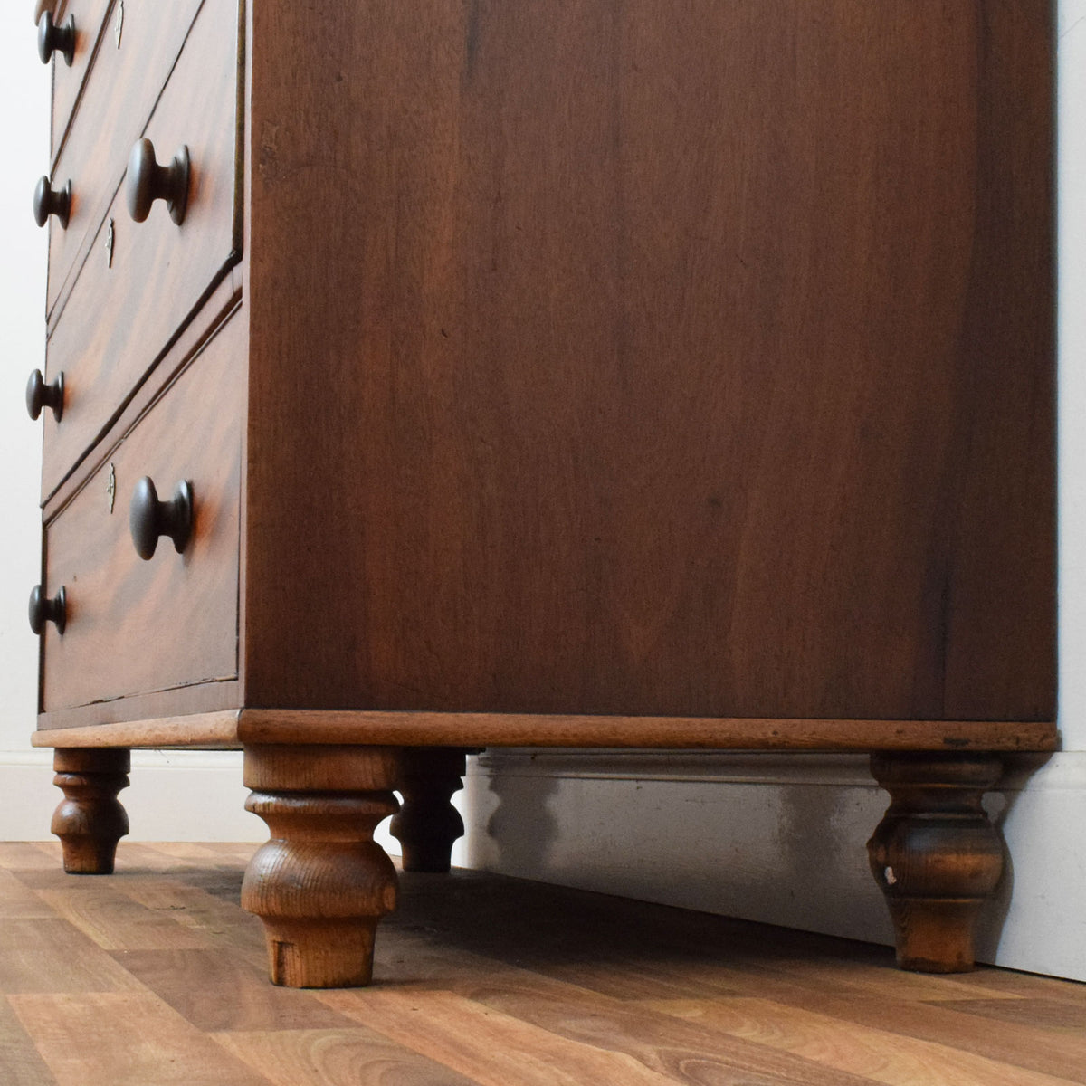 Rustic Mahogany Chest of Drawers