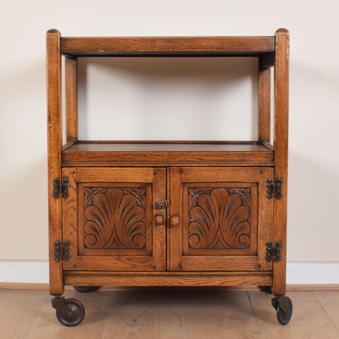 Jaycee Serving Trolley with Cupboard