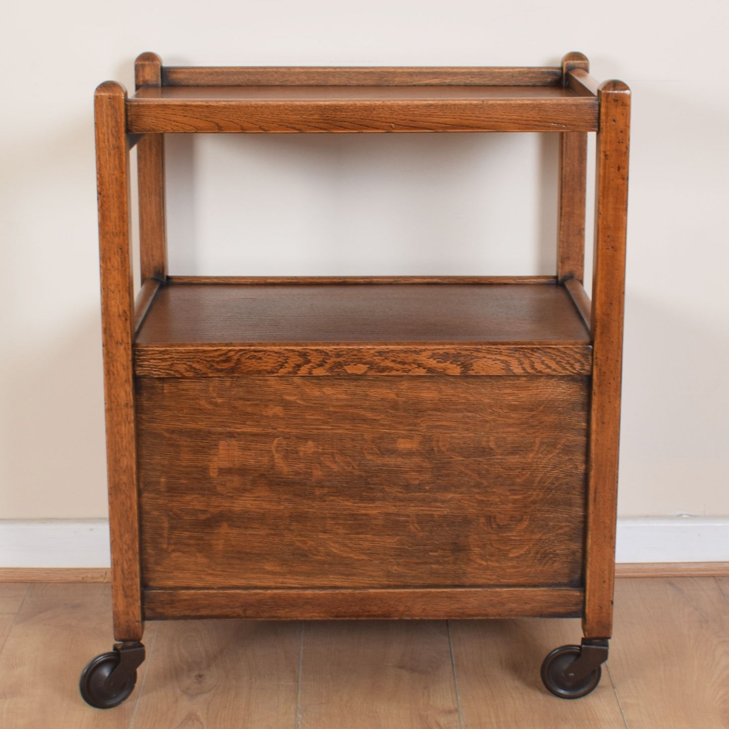 Jaycee Serving Trolley with Cupboard