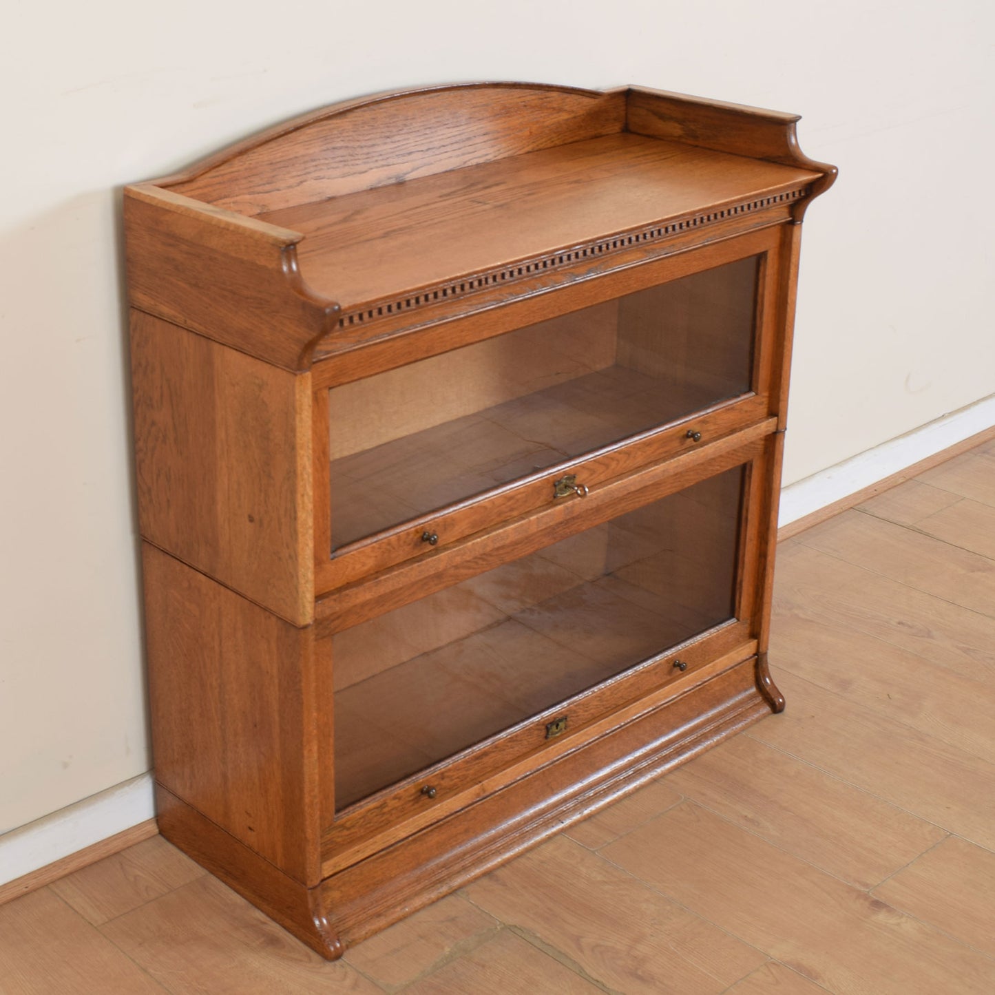 Lebus Oak Barristers Bookcase
