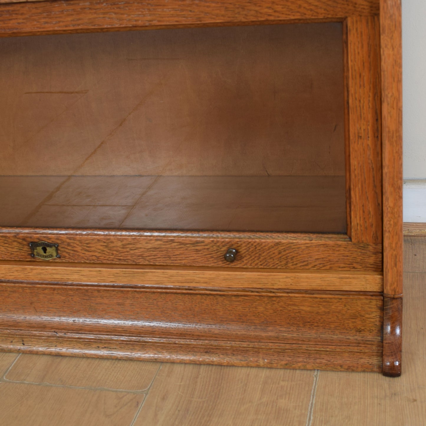 Lebus Oak Barristers Bookcase