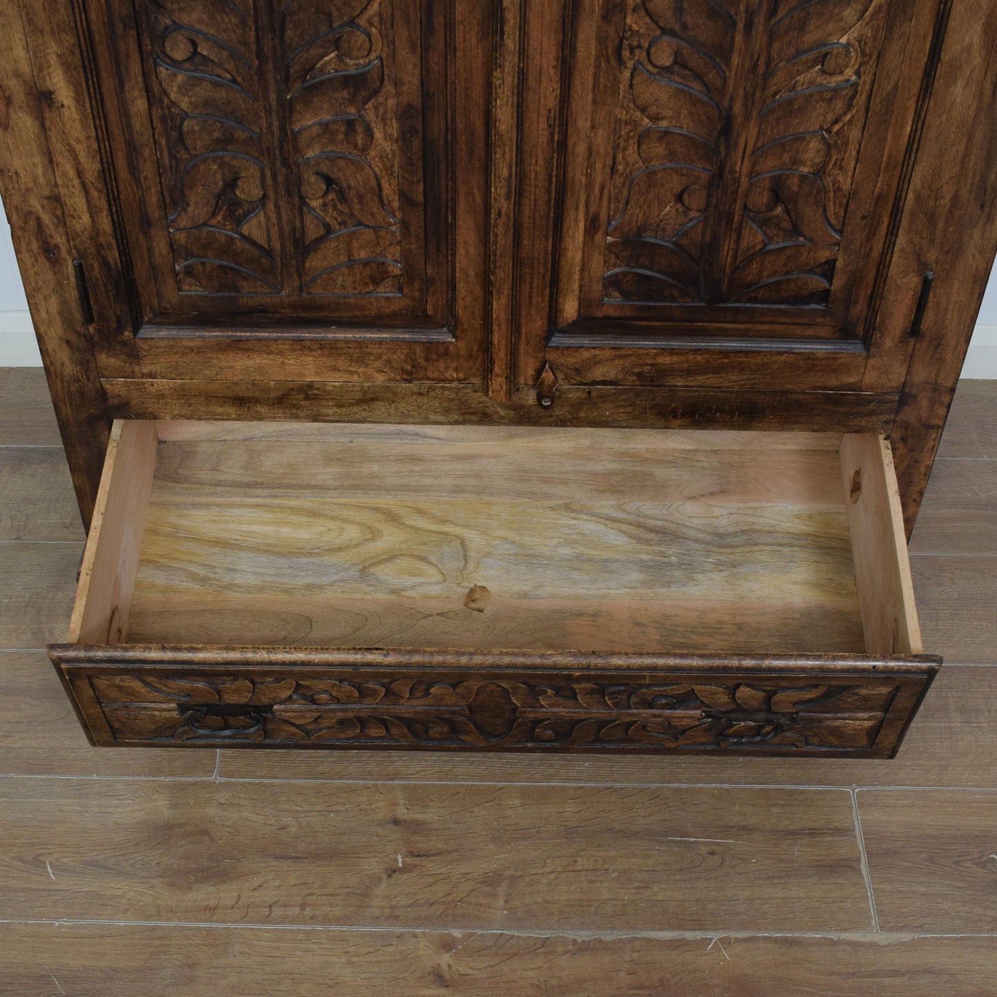 Carved Mango Wardrobe