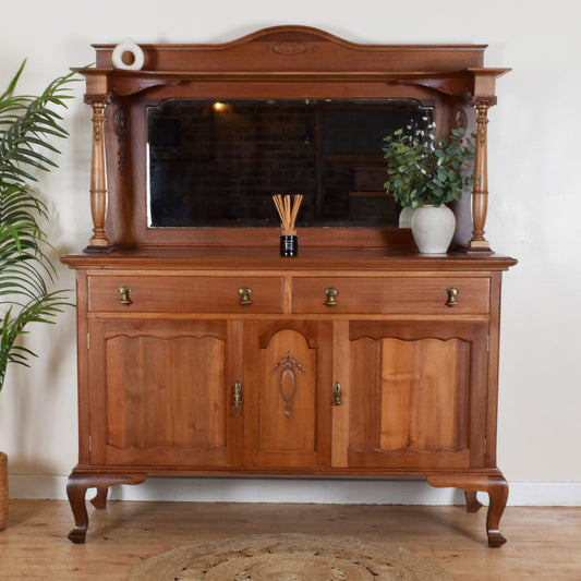 Mirrored Victorian Sideboard