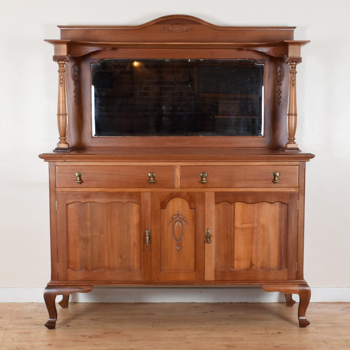 Mirrored Victorian Sideboard