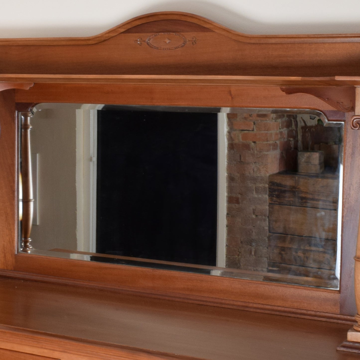 Mirrored Victorian Sideboard