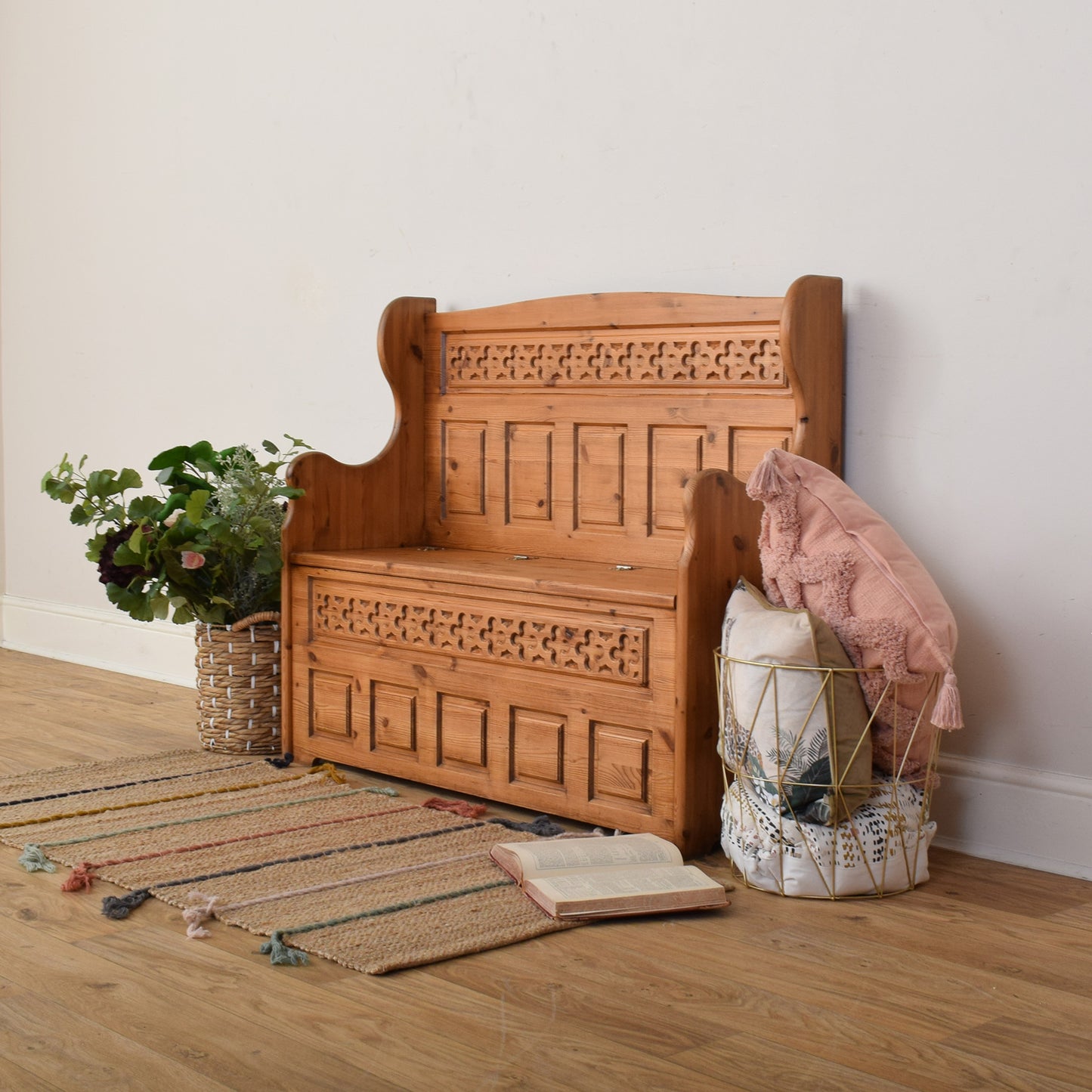 Restored Pine Settle