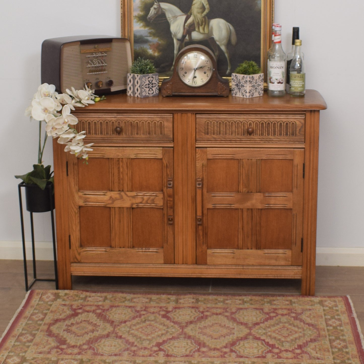 Restored Priory Sideboard
