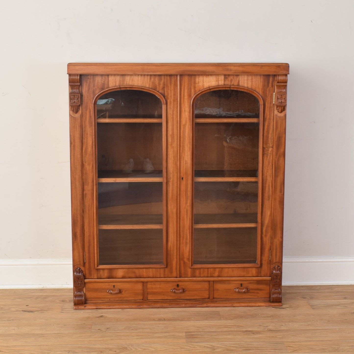 Mahogany Glazed Cabinet