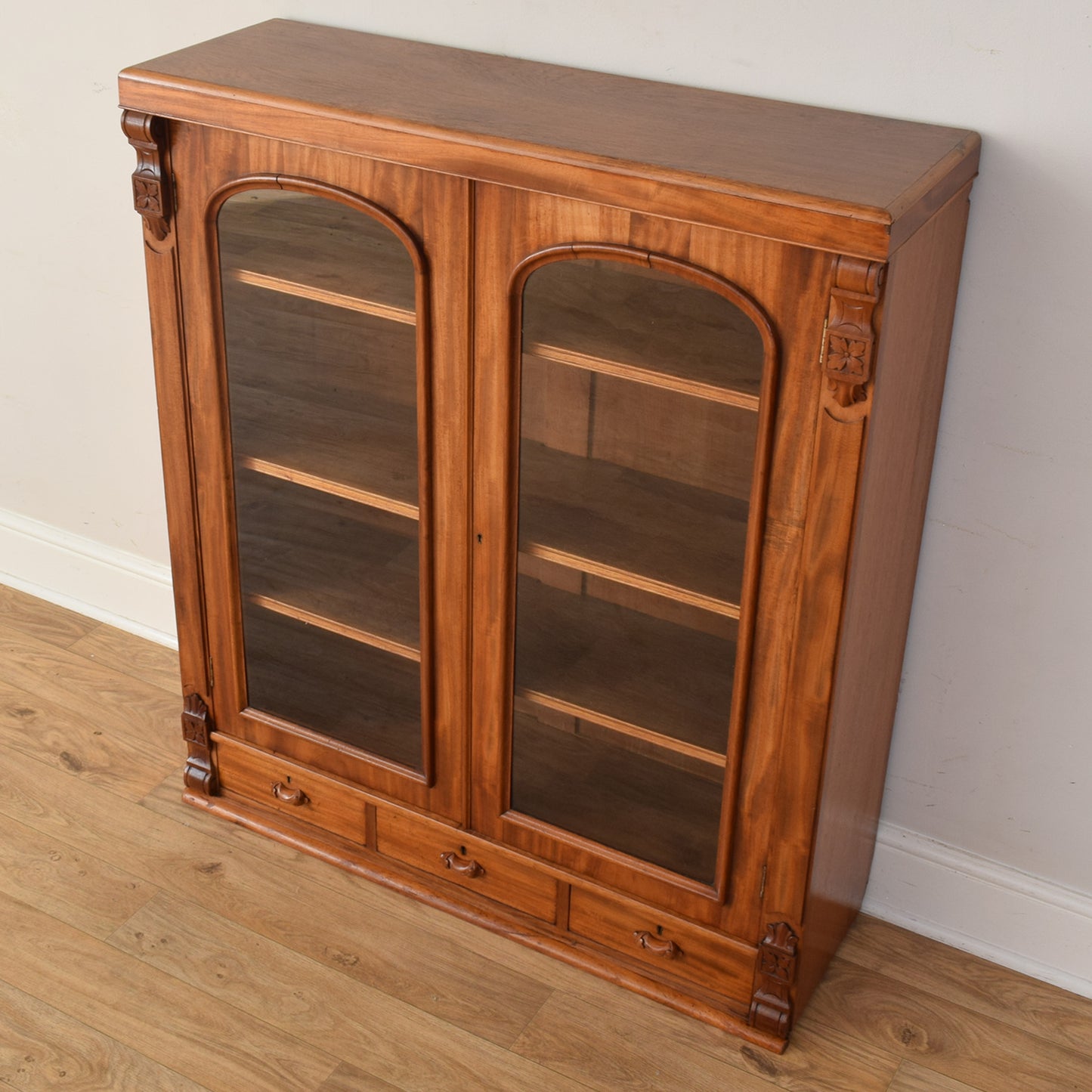 Mahogany Glazed Cabinet