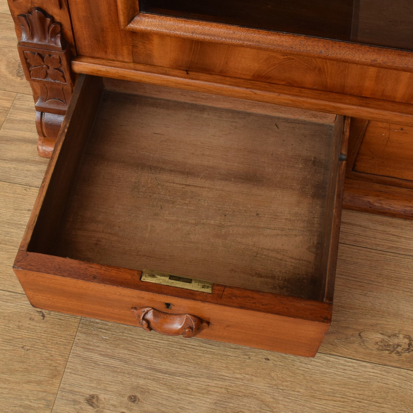 Mahogany Glazed Cabinet