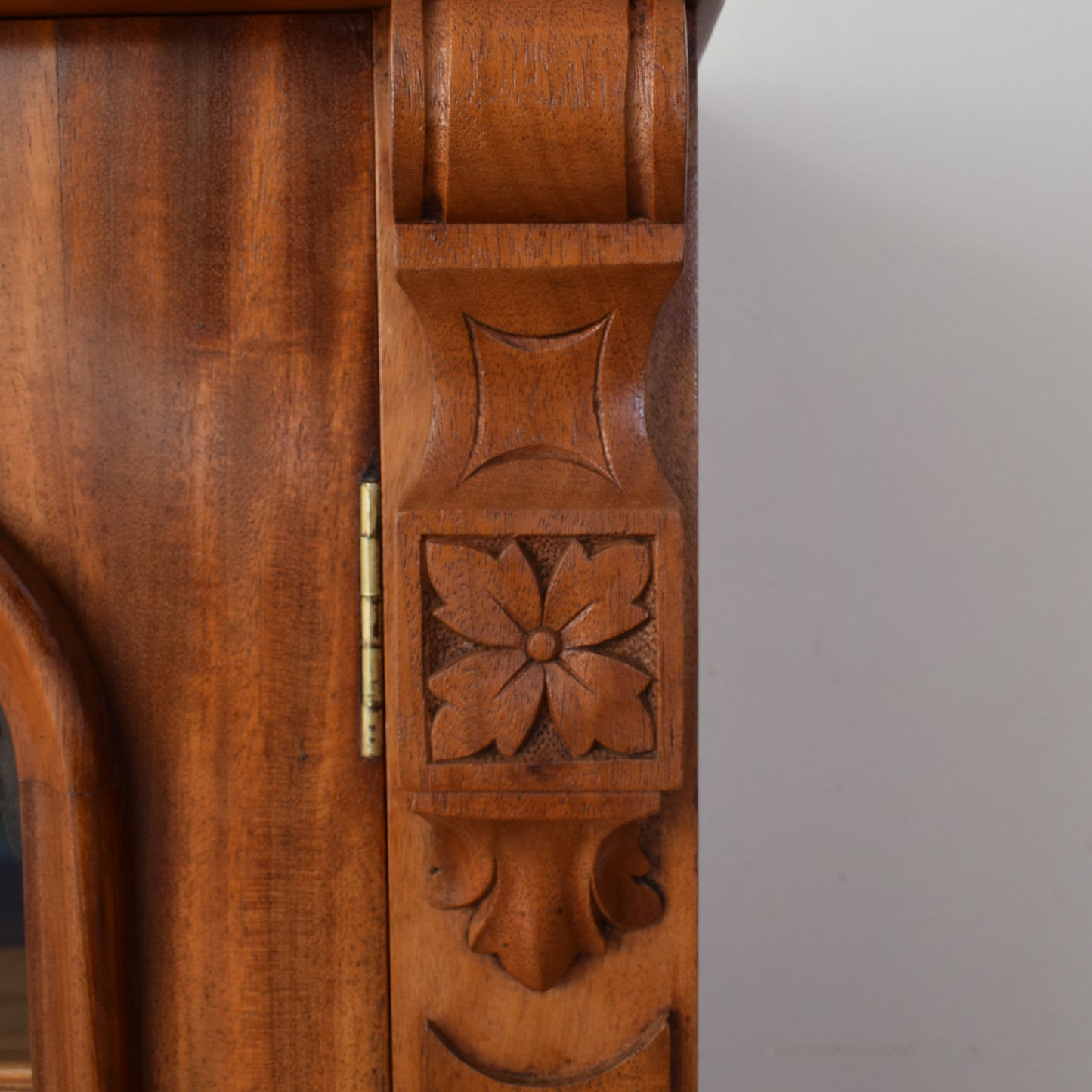 Mahogany Glazed Cabinet