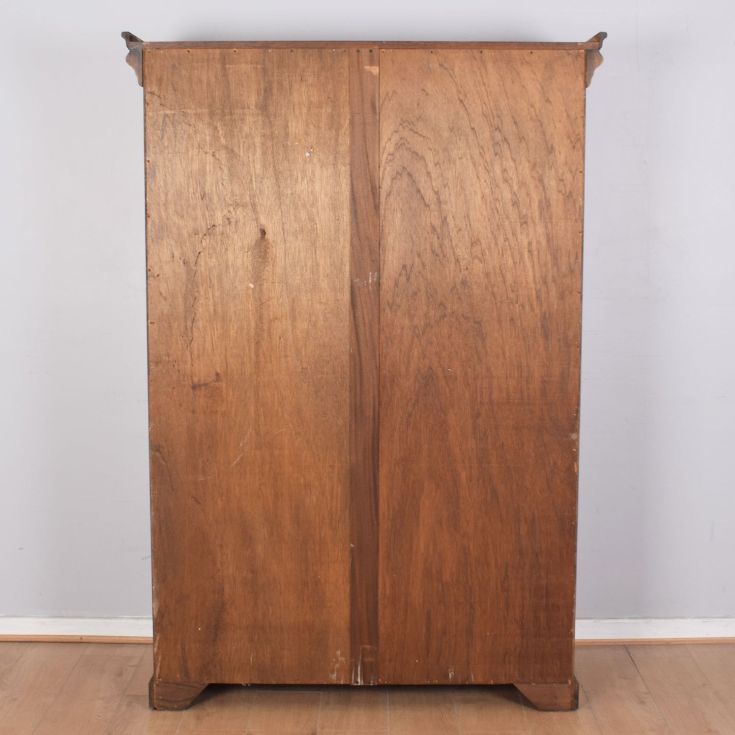 Oak Linenfold Double Wardrobe