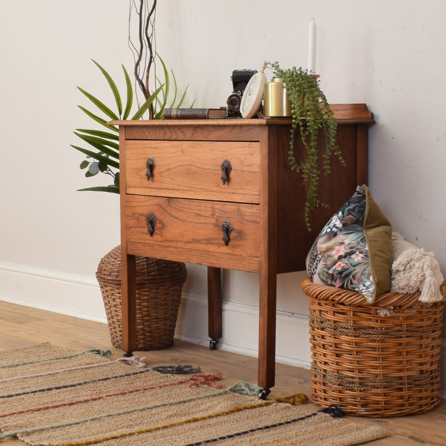 Oak Chest Of Drawers
