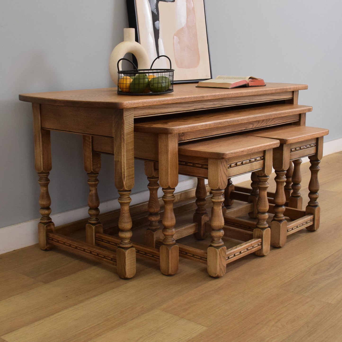 Large 'Old Charm' Nest of Tables