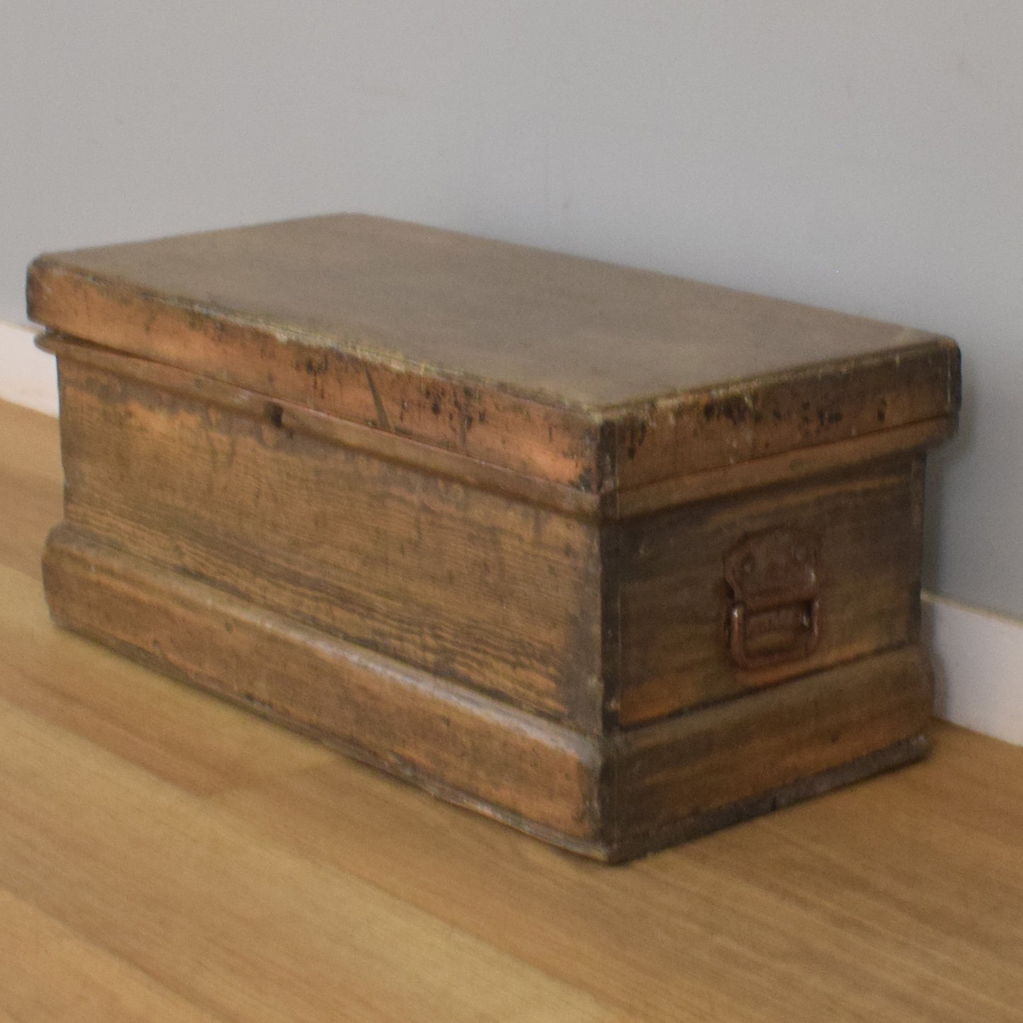 Rustic Pine Storage Box