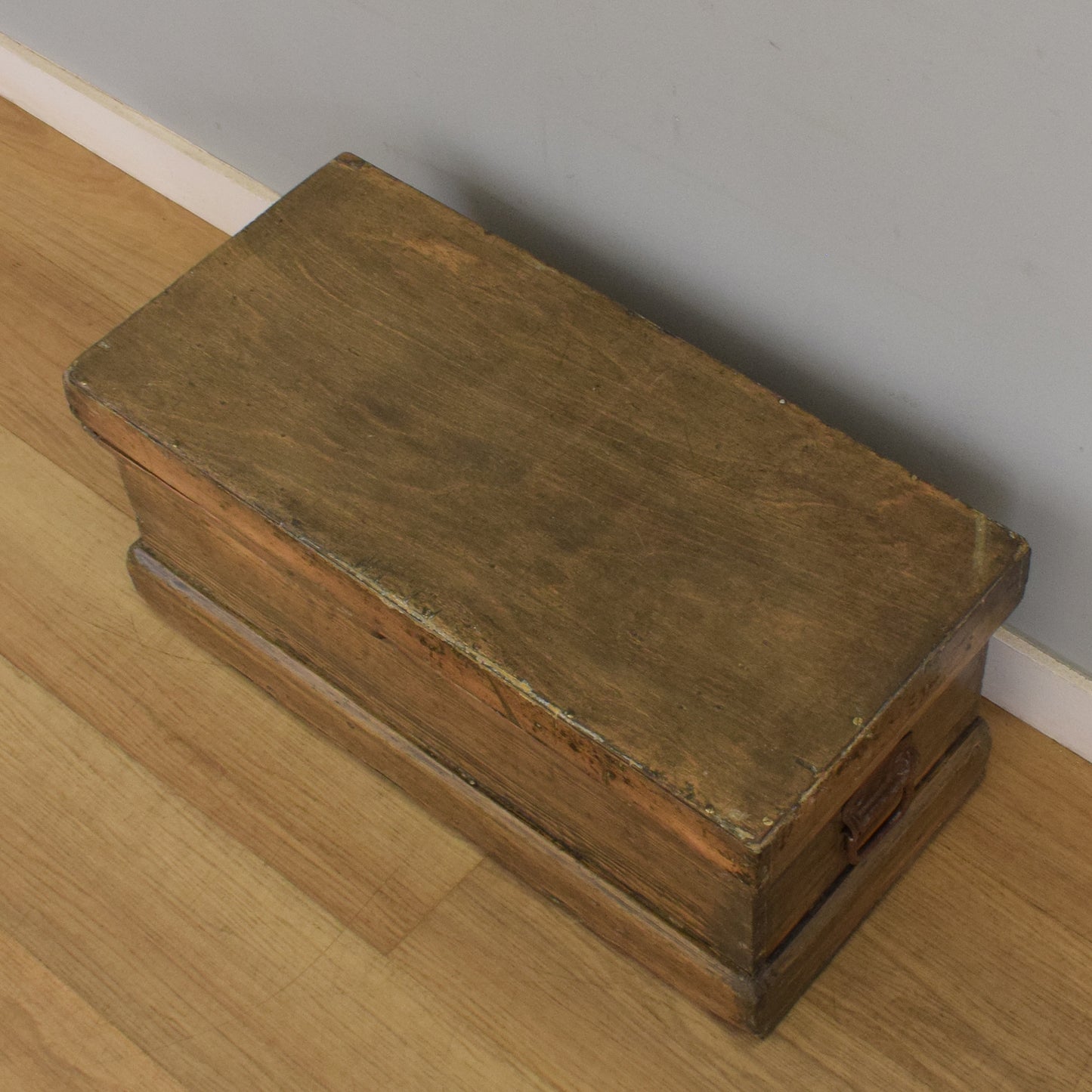 Rustic Pine Storage Box