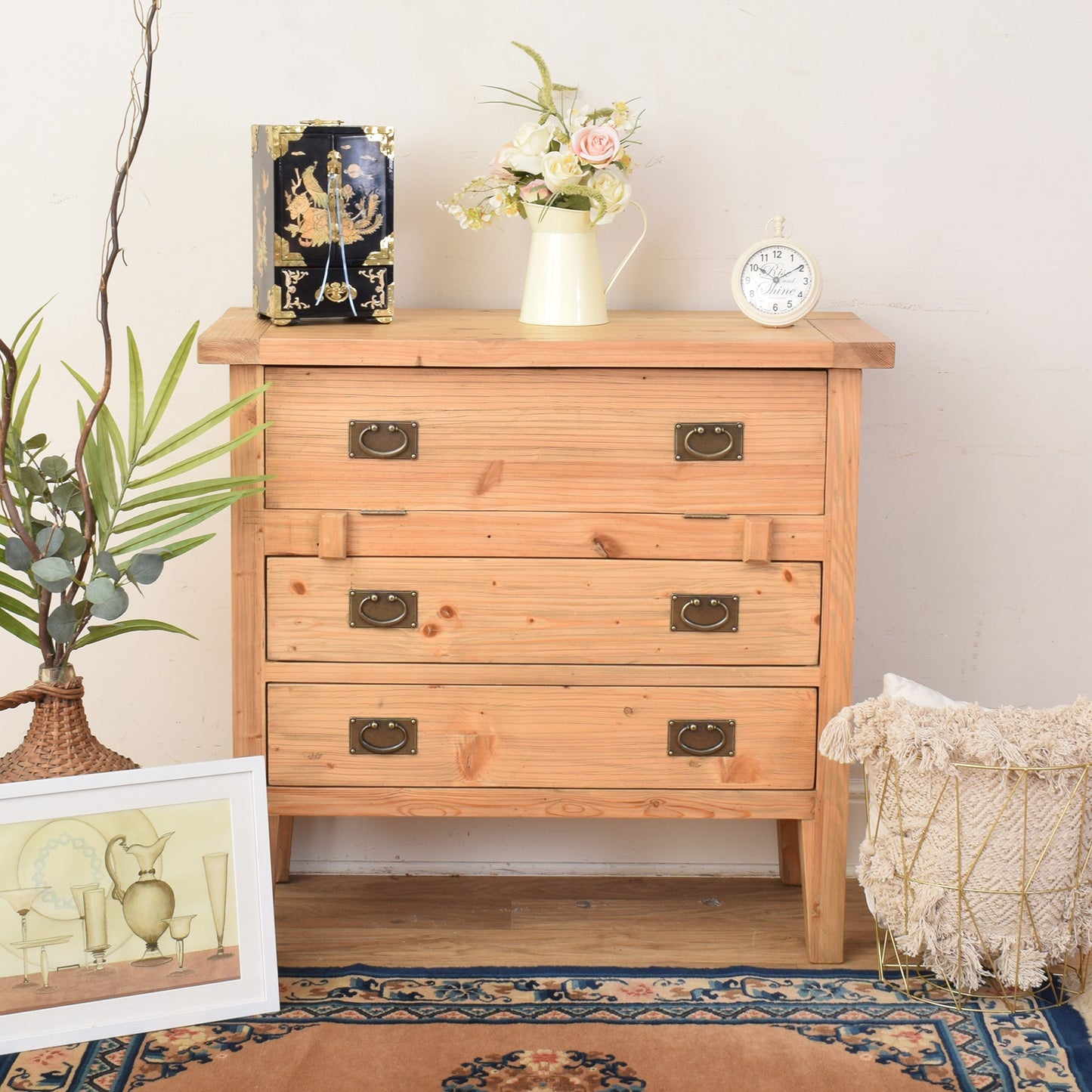 Pine Vanity Chest