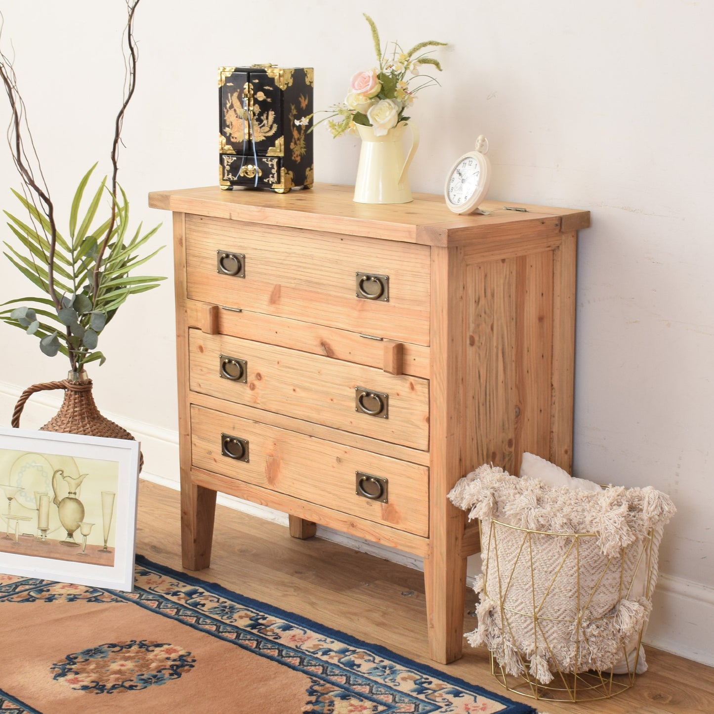 Pine Vanity Chest