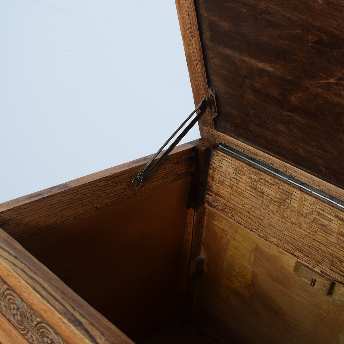 Restored Oak Storage Box