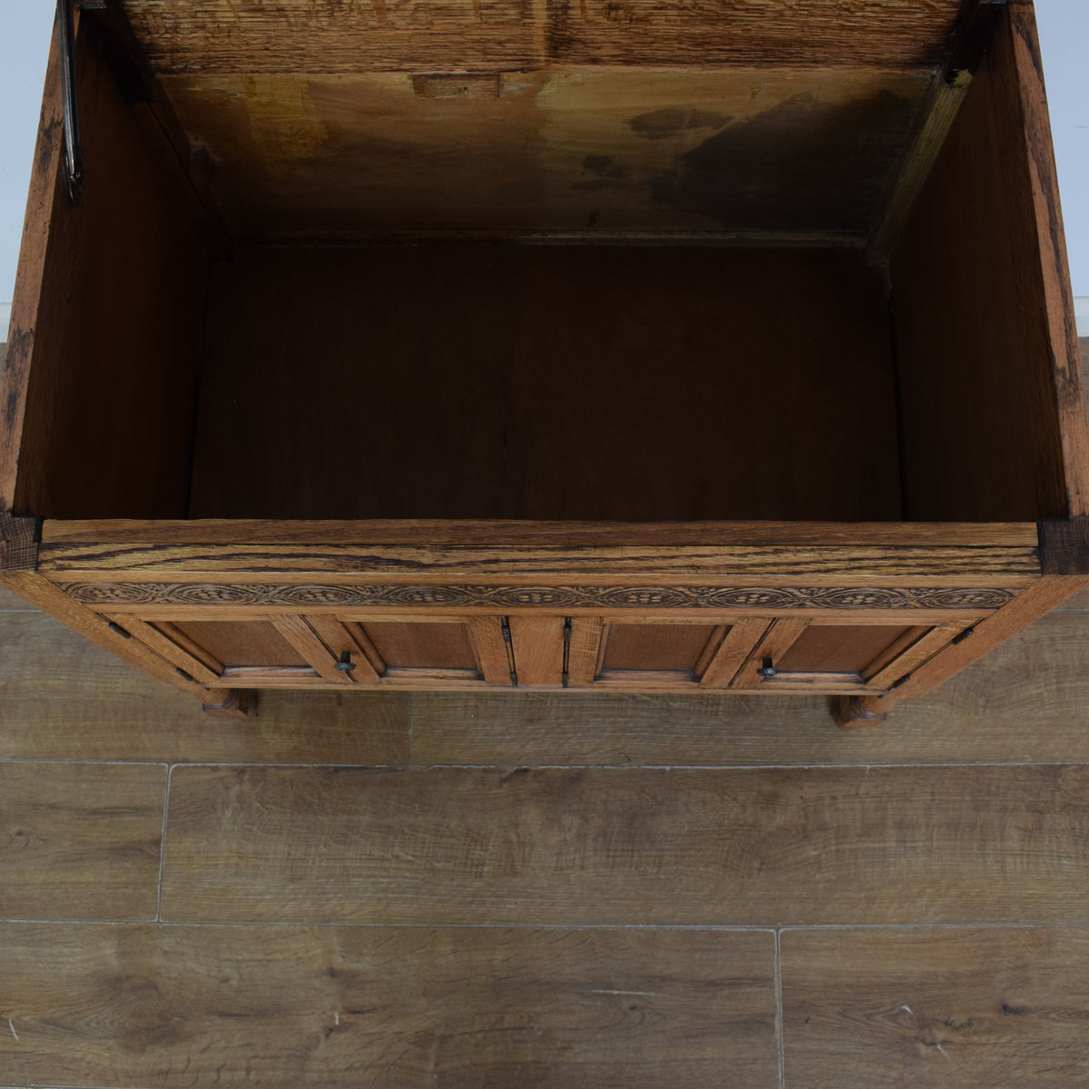Restored Oak Storage Box