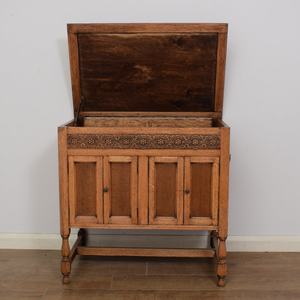 Restored Oak Storage Box