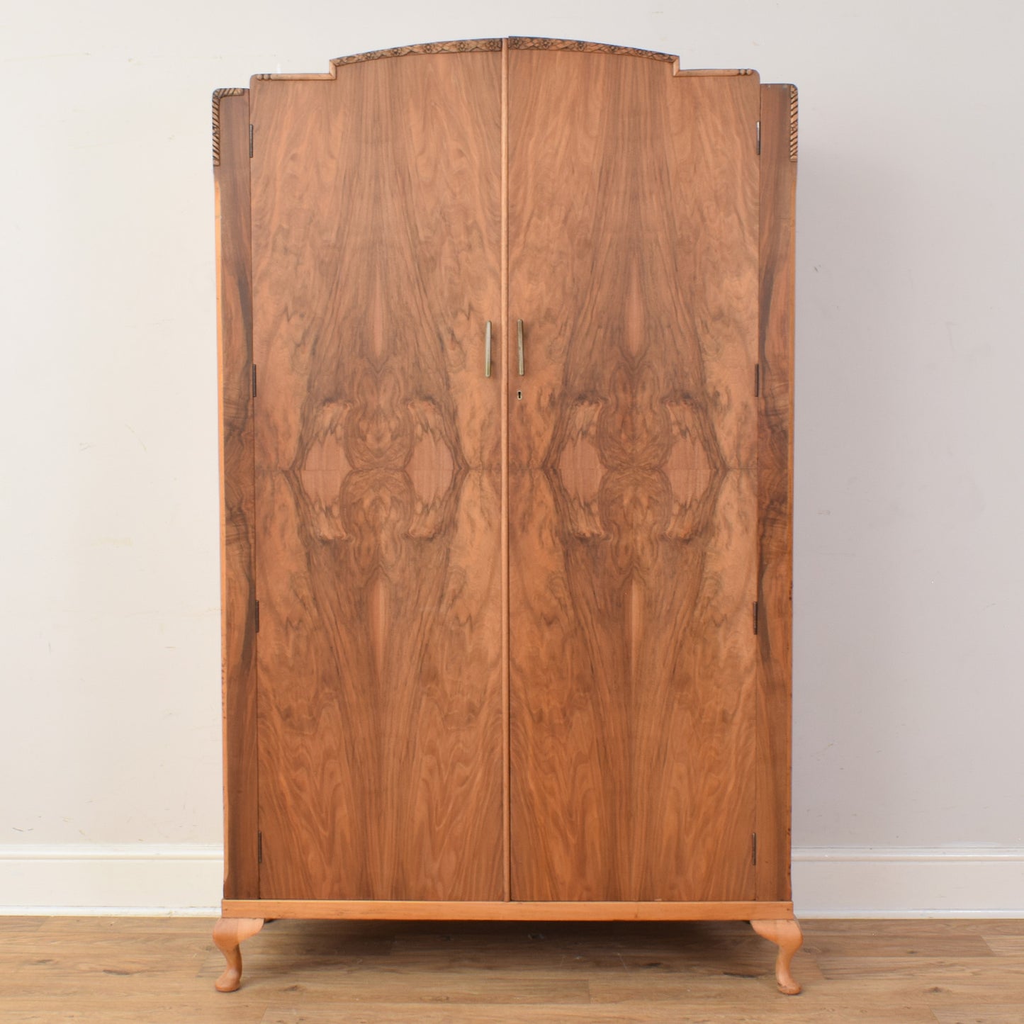 Walnut Veneer Wardrobe