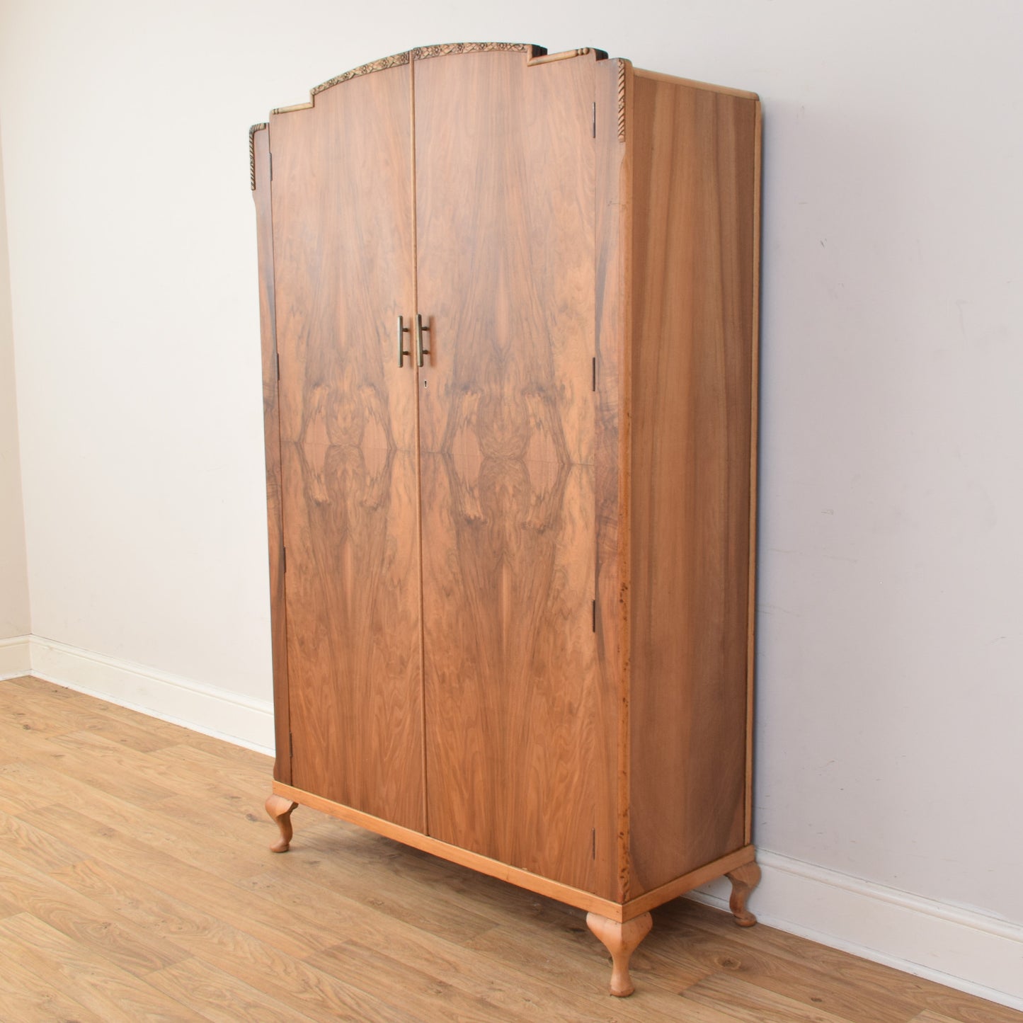 Walnut Veneer Wardrobe