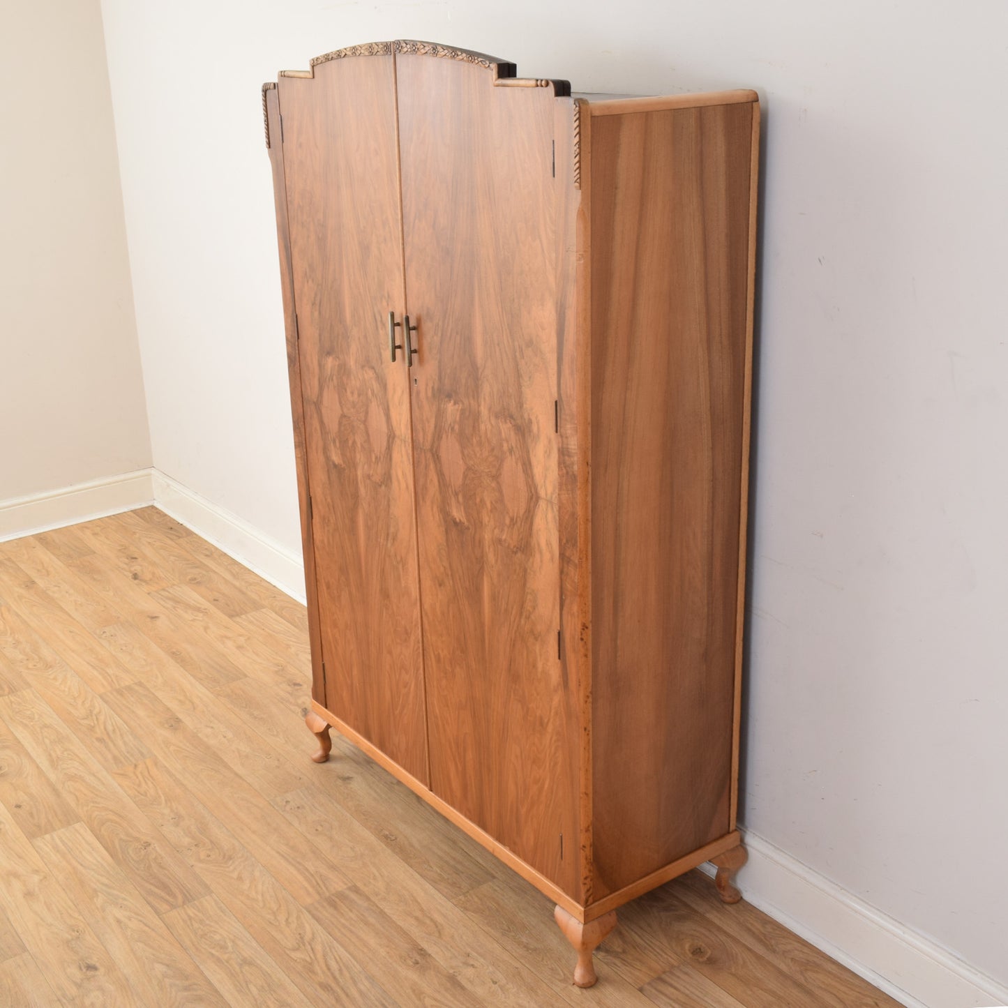 Walnut Veneer Wardrobe